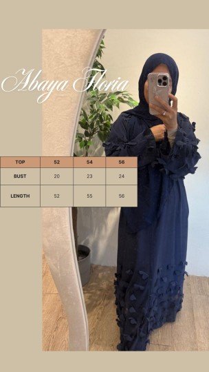 Abaya Floria (Nude)