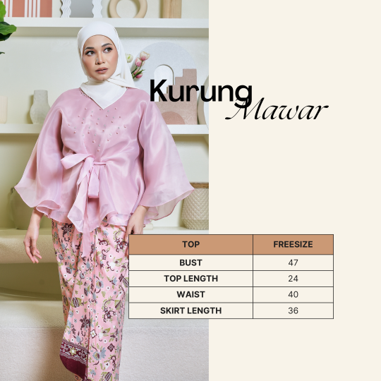 Mawar Kurung (Green)