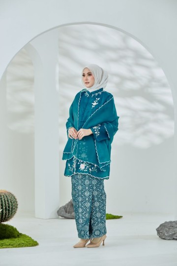 Seroja Klasik - Teal