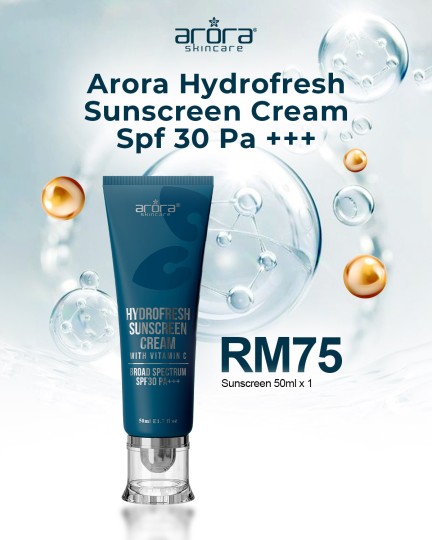 Hydrofresh Sunscreen Cream SPF30 PA+++ Kulit Vitamin