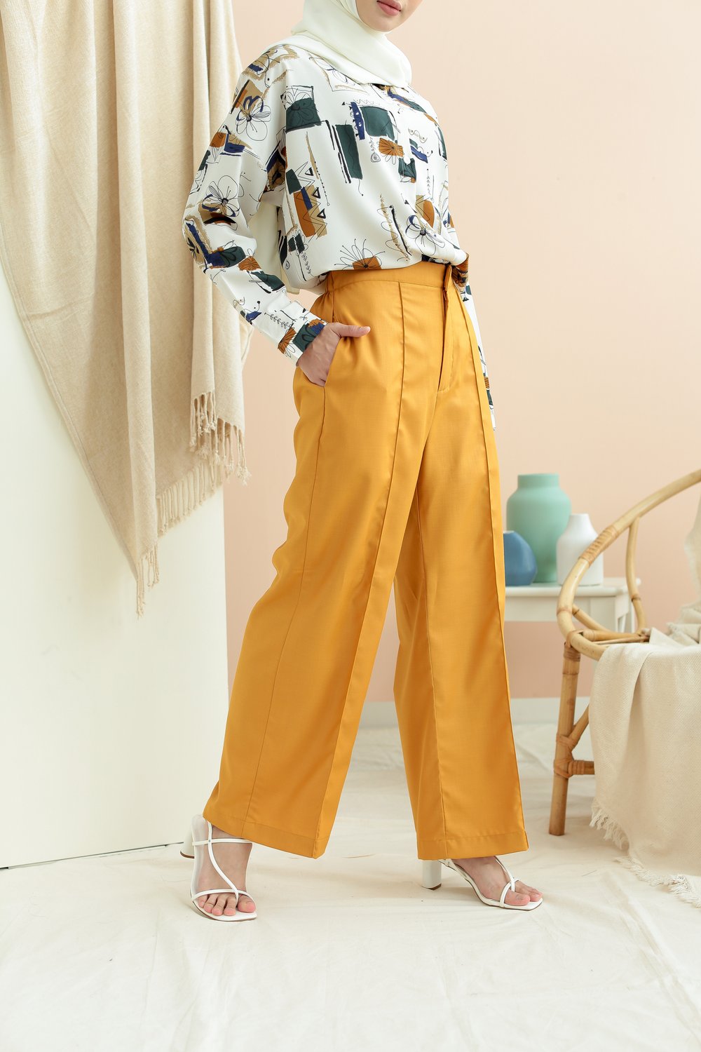 Tabby Pants Honey Mustard - Image 2