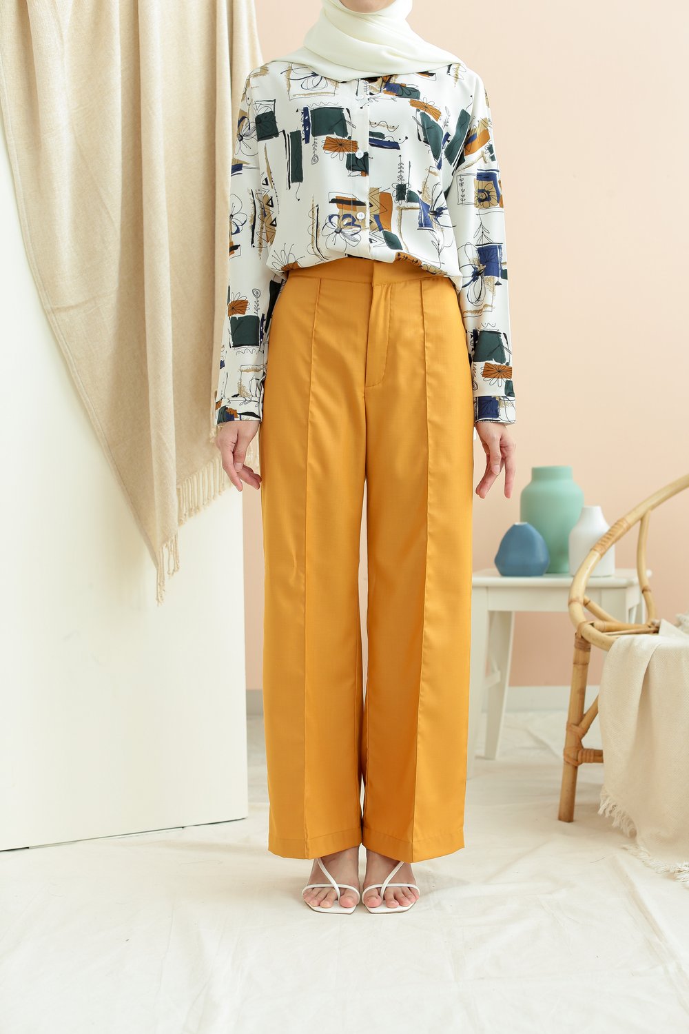 Tabby Pants Honey Mustard