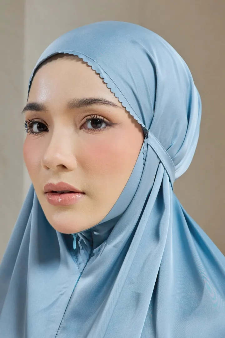 Telekung Travel 2.0 Dusty Blue - Image 5