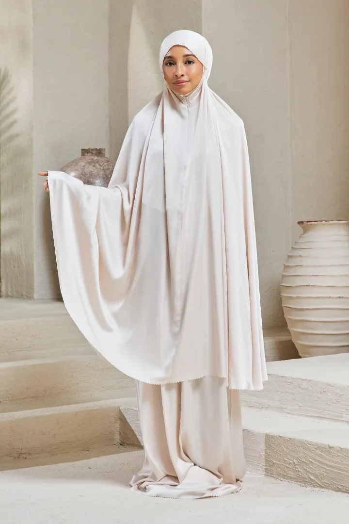 Telekung Travel 2.0 Sand Beige - Image 3