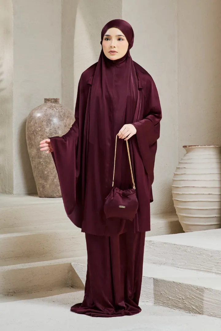 Telekung Travel 2.0 Mahogany