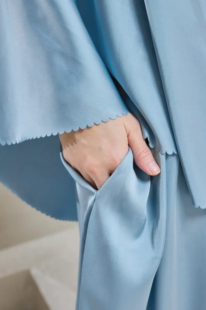 Telekung Travel 2.0 Dusty Blue - Image 8