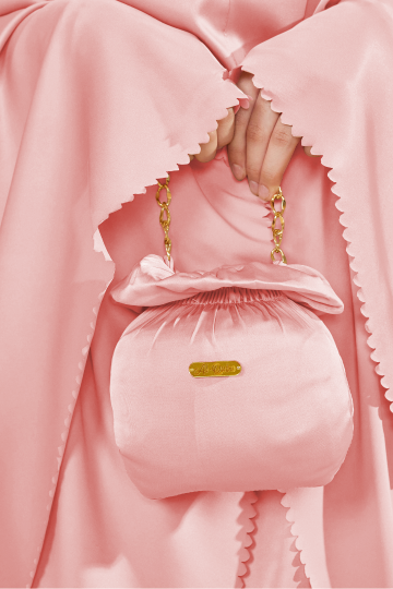 Telekung Travel Blush Pink