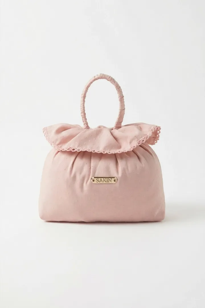 Telekung Travel Sakina - Rose Gold