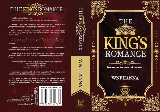 🔥🔥NEW🔥 READY STOK~ THE KING ROMANCE BY WNFHANNA - TERBITAN IDEA KREATIF PUBLICATION