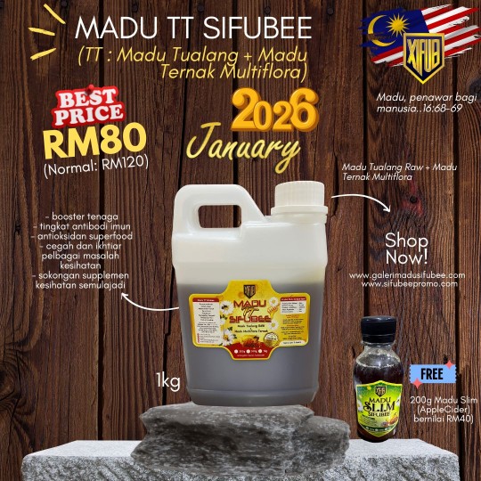 Madu TT (Tualang RAW + Ternak)