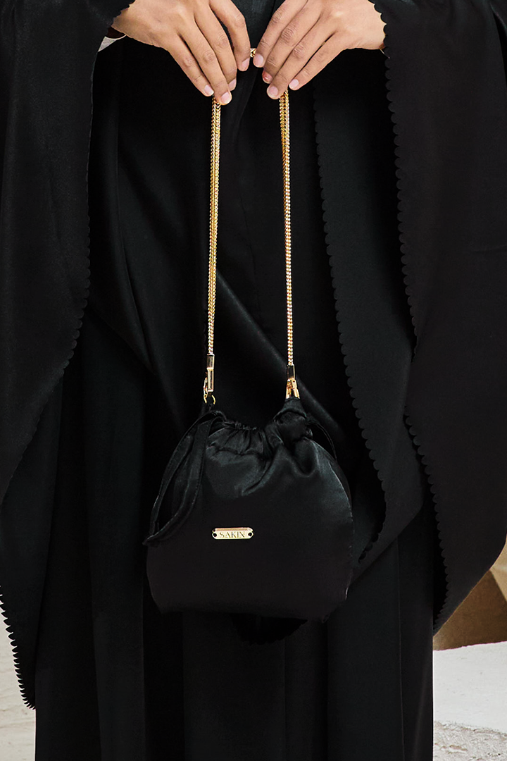 Telekung Travel Sakin - Black