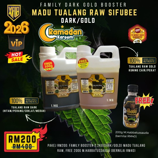 PROMO TERKINI RAMADAN 2026!: Madu Tualang RAW!