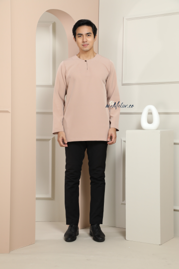 BAJU KURTA TUSKY NUDE BROWN