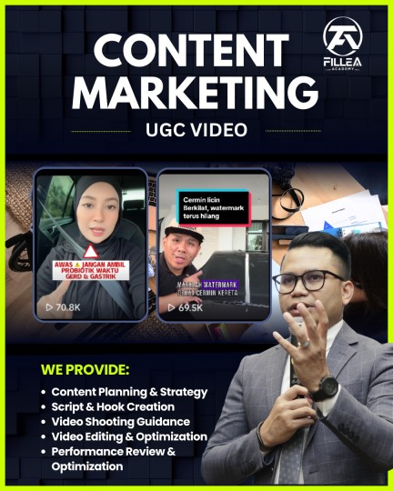 CONTENT MARKETING UGC VIDEO TIKTOK