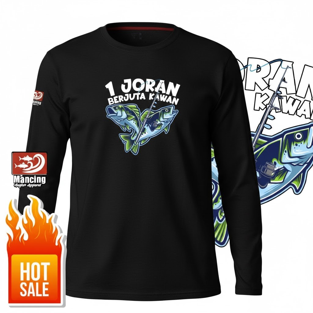 BAJU MANCING DESIGN N LENGAN PANJANG