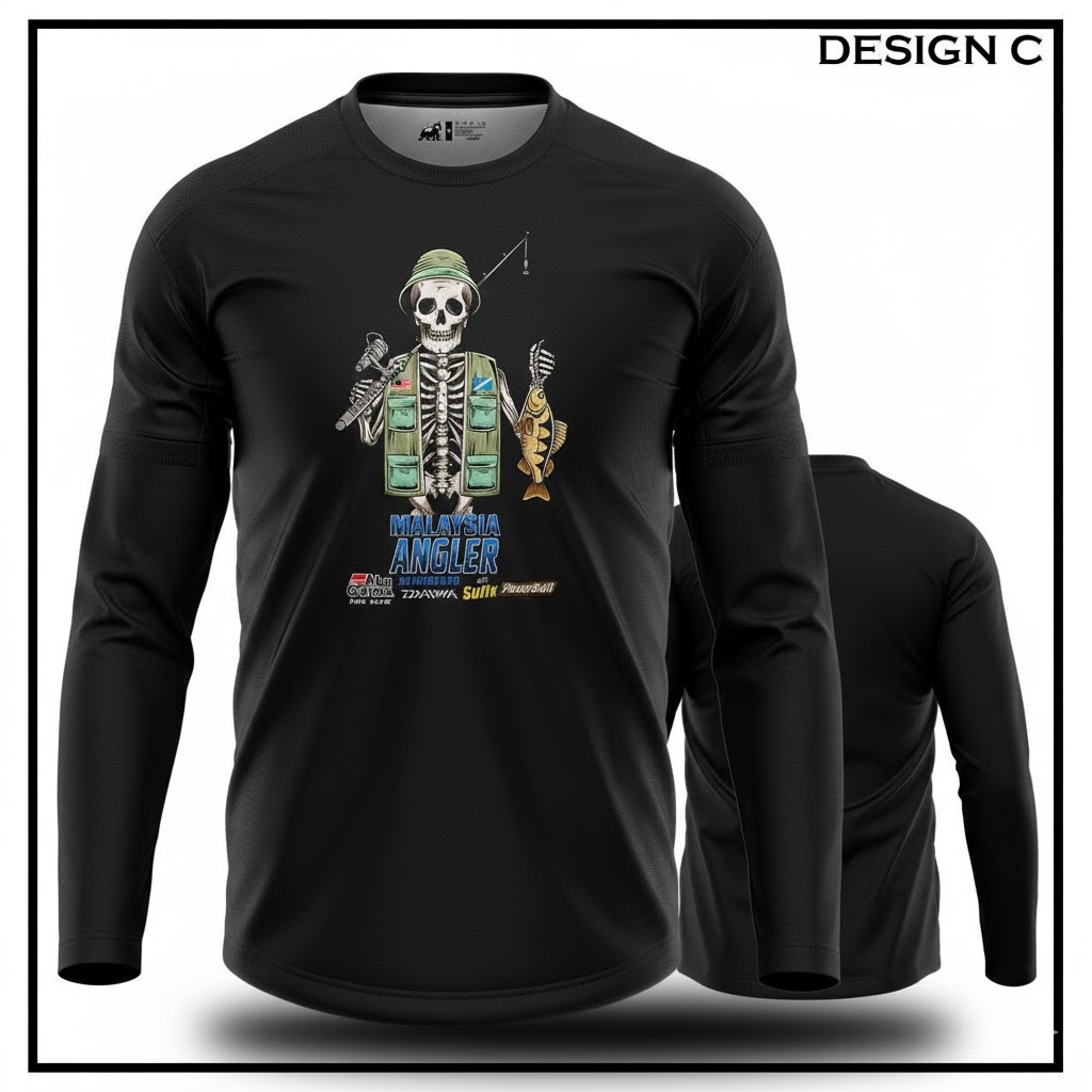 BAJU MANCING DESIGN O LENGAN PANJANG