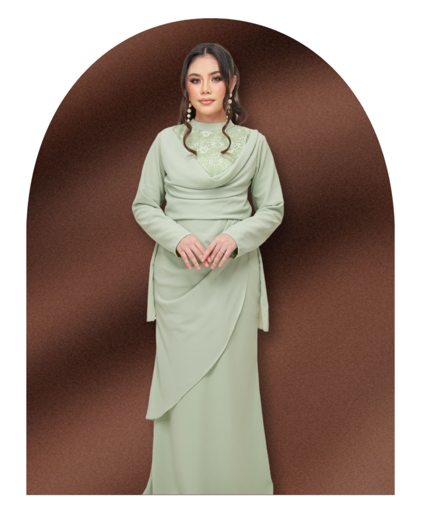 Madeline Dress - Mint Green