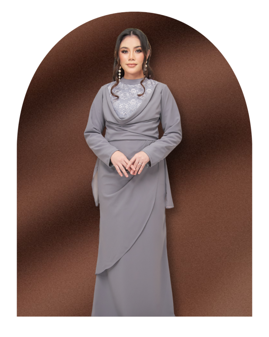 Madeline Dress - Grey