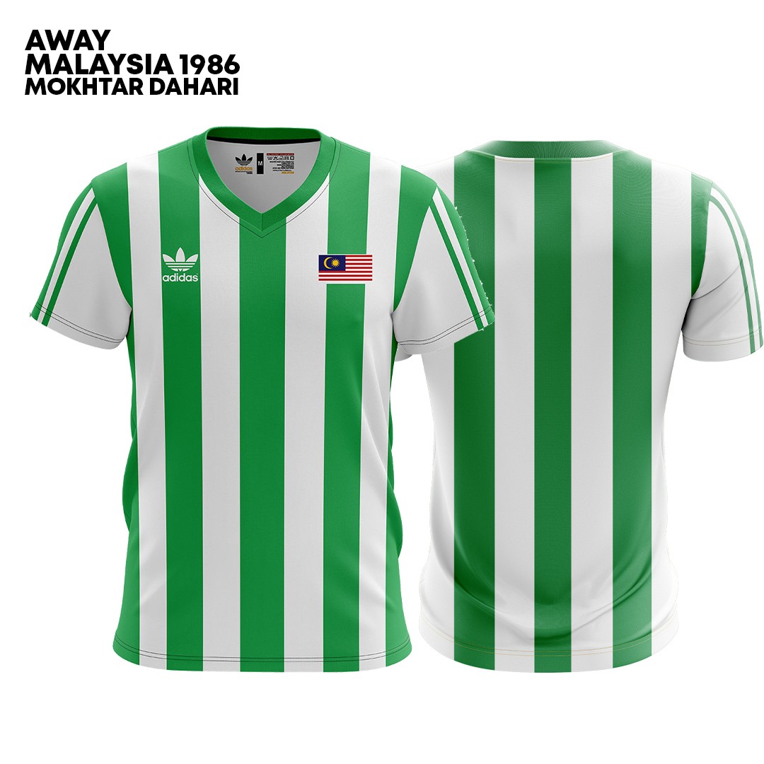 JERSEY RETRO 1986 AWAY (ERA BOLA SEPAK MOKHTAR DAHARI)