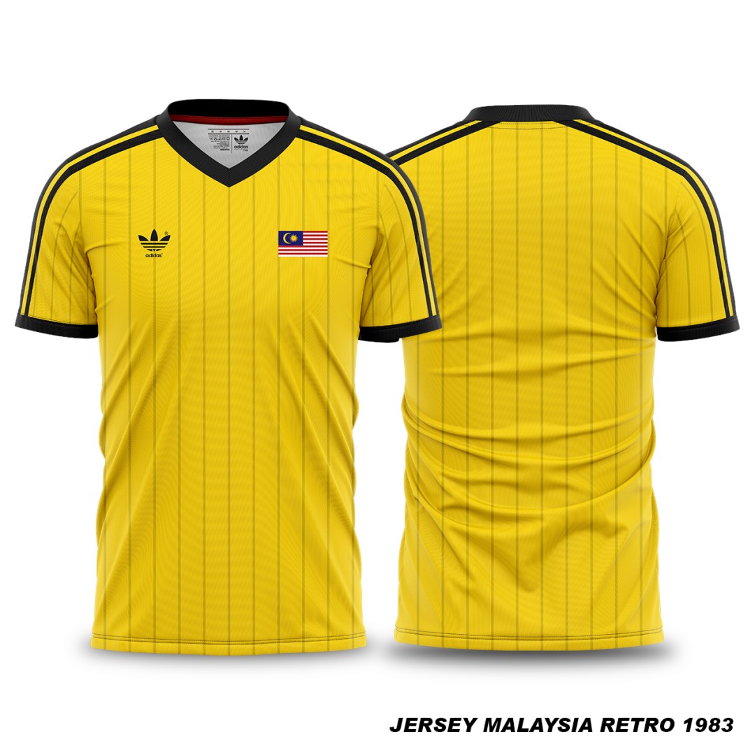 JERSEY RETRO 1983 HOME (ERA BOLA SEPAK MOKHTAR DAHARI)
