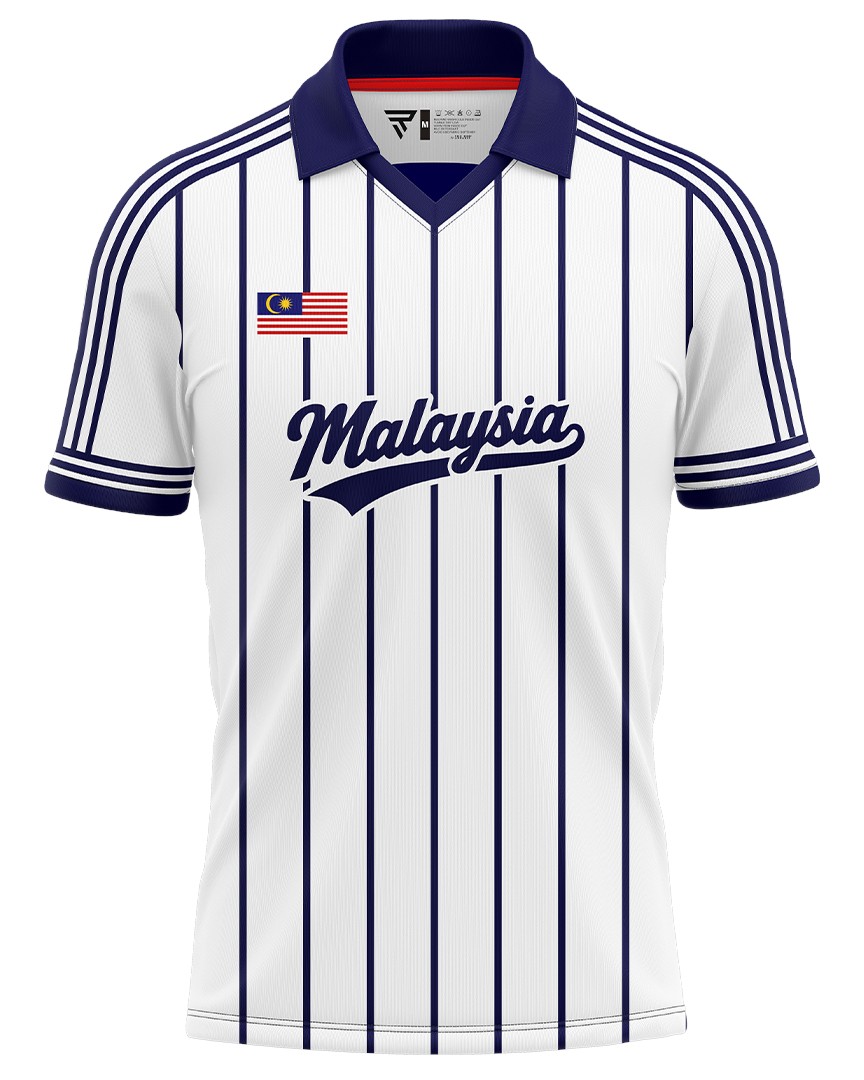 MALAYSIA RETRO SHIRT COLLAR DESIGN A