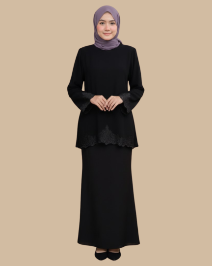 Kurung Raisha - Black