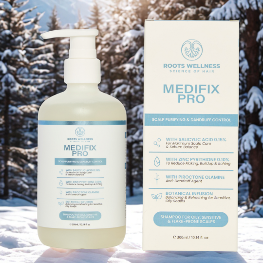 MediFix Pro 300ml (SHAMPOO FOR OILY, SENSITIVE & FLAKE-PRONE SCALPS)
