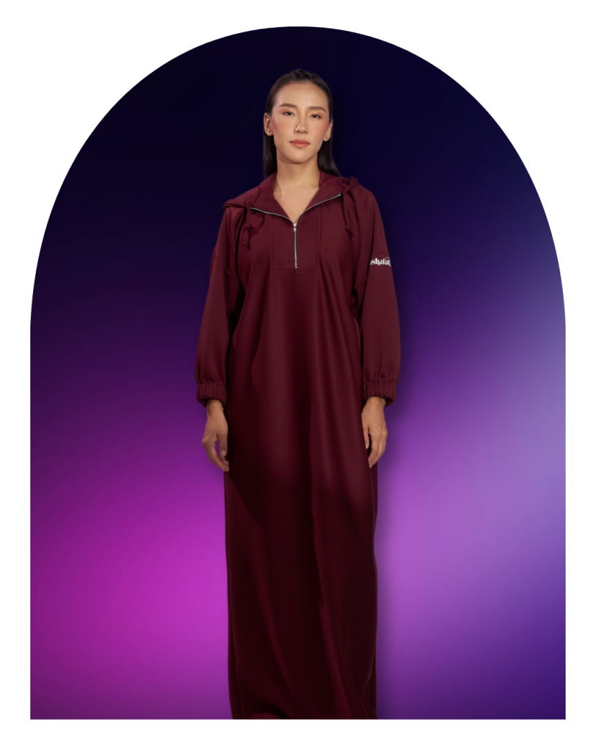 GIL Jumpsuit - Burgundy