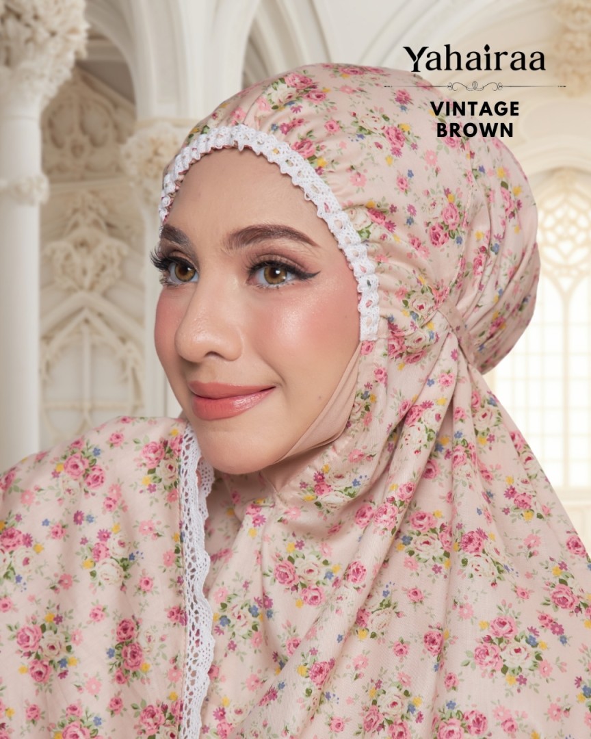 English Rose Series  | Vintage | Brown