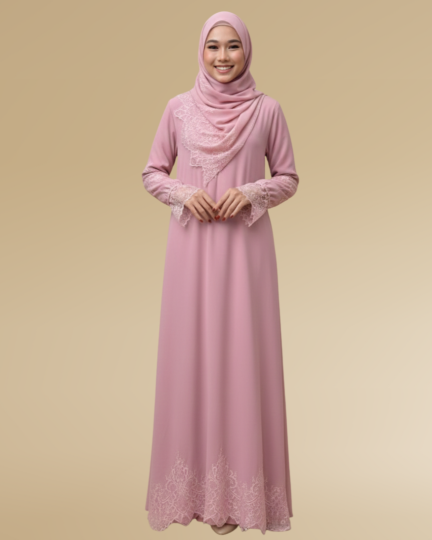 Qhaleesya - Dusty Pink