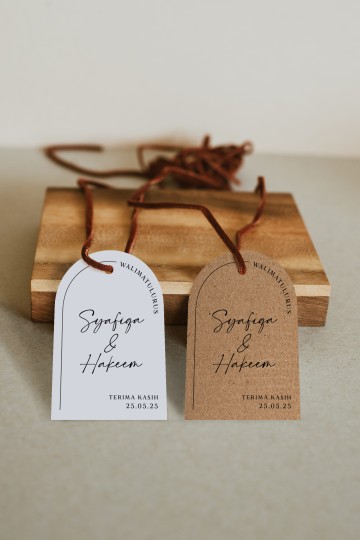 Embun | Doorgift Tag