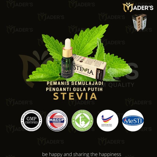 Premium Stevia Drop 10ml (1 Botol)