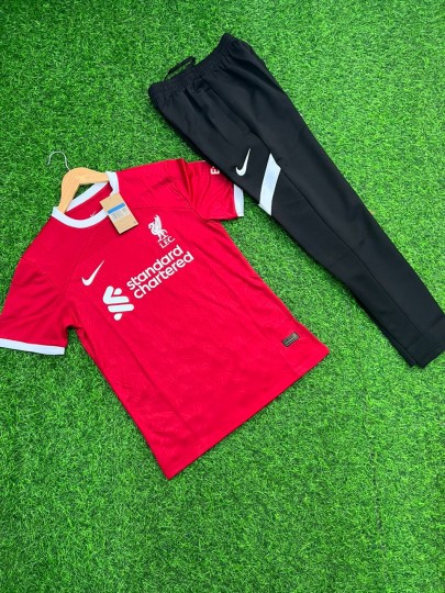 COMBO LIVERPOOL HOME 23/24 (TINGGAL JERSEY S,M, L & 2XL)