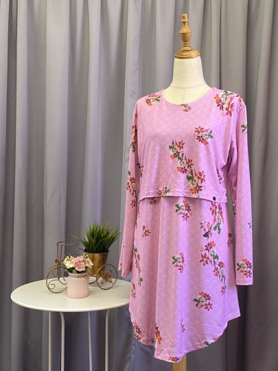 PRINTED ESYALL LIGHT PINK