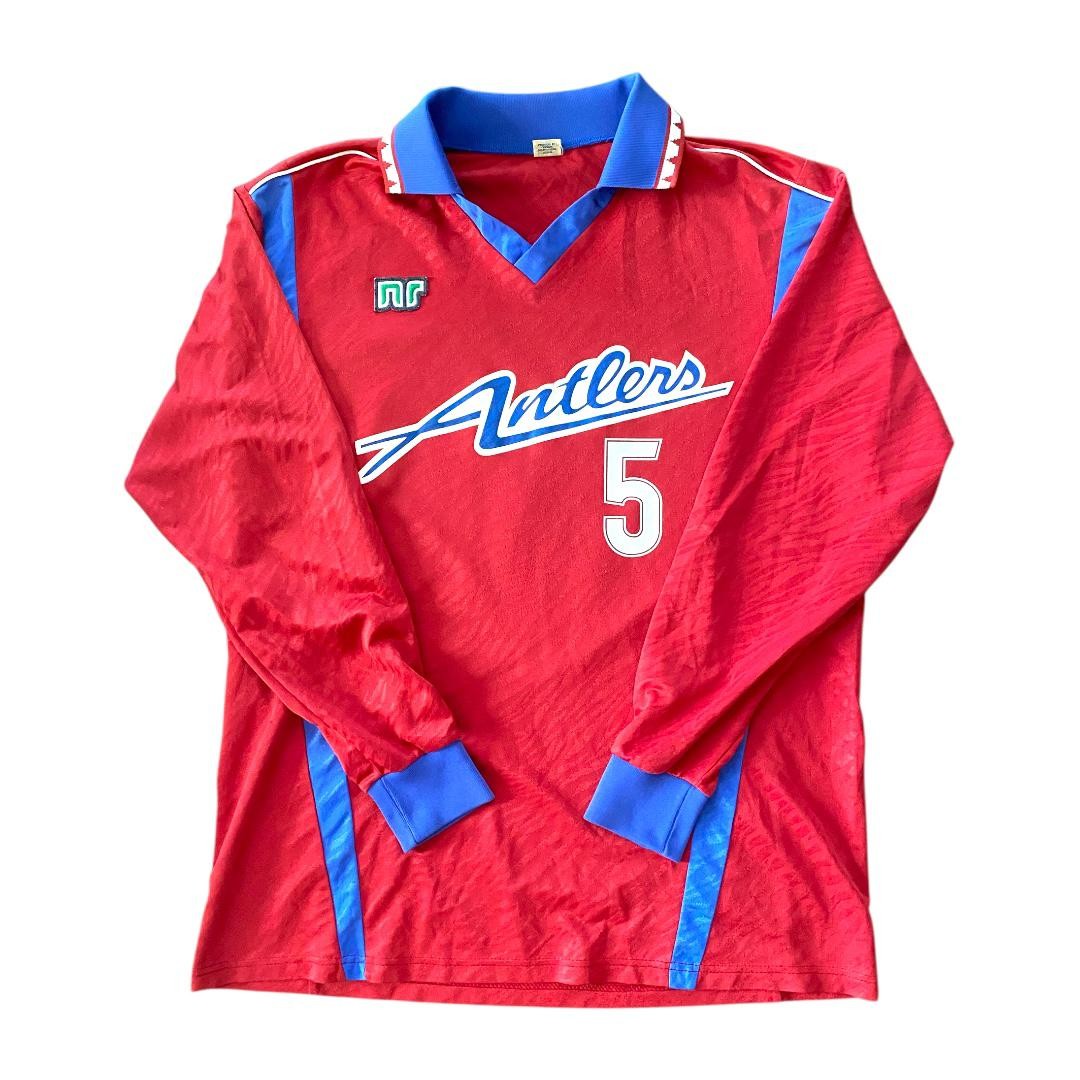 Kashima Antlers 1992 Home Long Sleeve Shirt w/ Signature