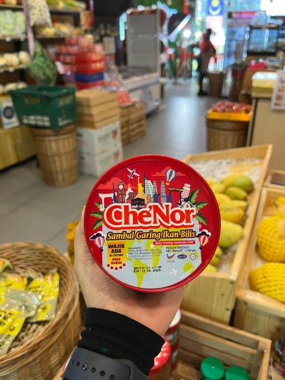 CheNor Sambal Garing Ikan Bilis
