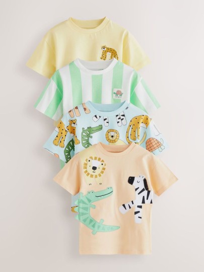 tshirt safari 4 pack