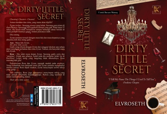 🔥🔥NEW READY STOCK : DIRTY LITTLE SECRET BY ELVROSETH ~ NOVEL TERBITAN IDEA KREATIF PUBLICATION