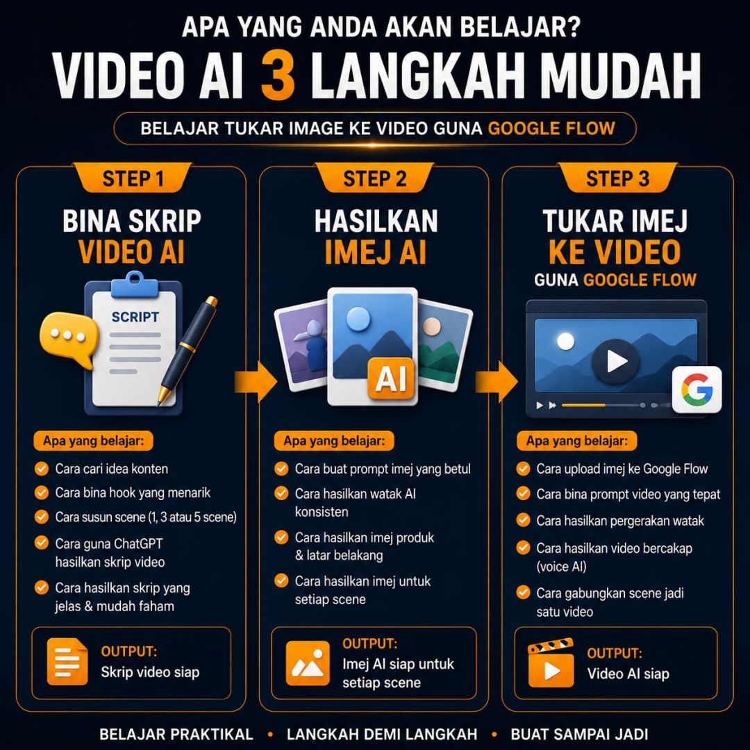 BELAJAR BUAT VIDEO AI FACE TO FACE