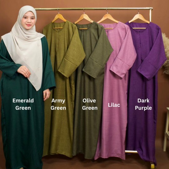 ( COMBO 3 ) KAFTAN LAYLA MATERIAL COTTON LOLIS SEJUK TAK MUDAH KEDUT PELBAGAI WARNA