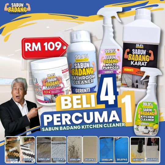 BADANG SERIES: BELI 4 PERCUMA 1