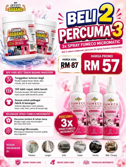 BELI 3 PERCUMA 2