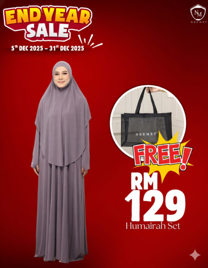 Humaira Set (Khimar & Abaya)